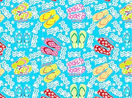 拖鞋矢量图图片