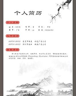 个性简历001图片