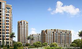 房地产设计效果图psd素材图片