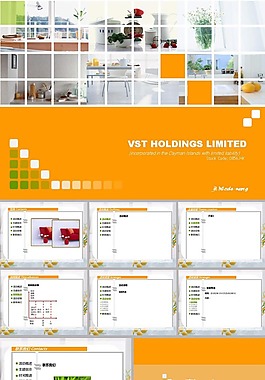 室内设计ppt模板