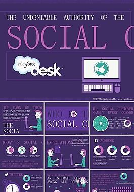 信息图表ppt模板