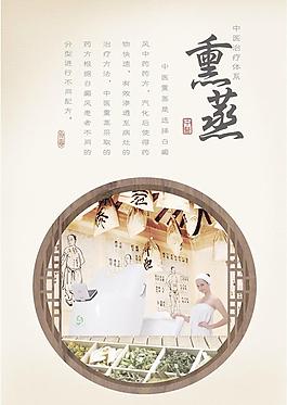 中医展板熏蒸图片