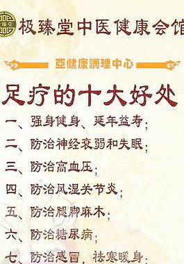 中医养生展架图片