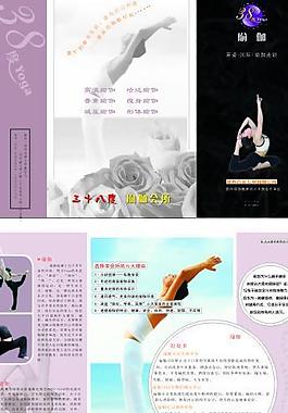 美体折页图片