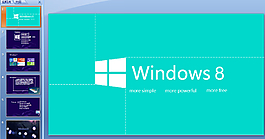 Win8风格ppt模板下载
