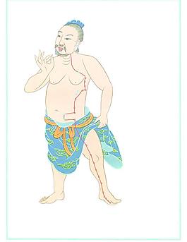 足太阴脾经图片