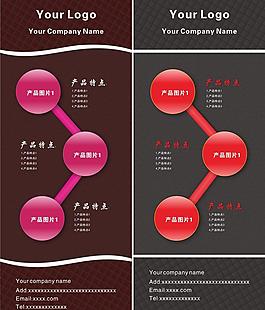 易拉宝模板图片
