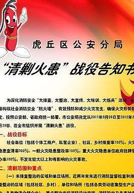 消防易拉宝图片
