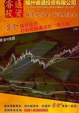 理财类易拉宝图片