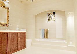 洗浴房环境摄影图片