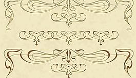 欧式花纹图片