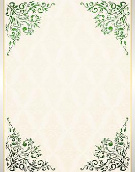 金色欧式边框图片