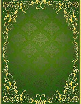 金色欧式边框图片