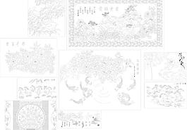 矢量大雕刻图片