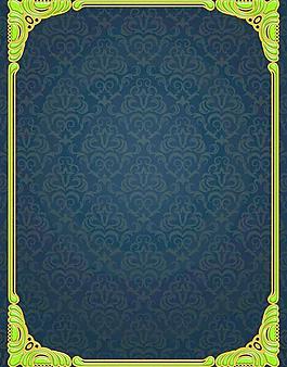 金色欧式边框图片