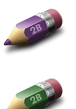 2b铅笔图片 2b铅笔素材 2b铅笔模板免费下载 六图网