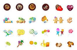 糖果矢量素材图片