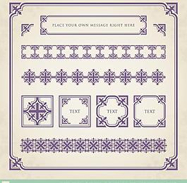 欧式花纹模板下载图片