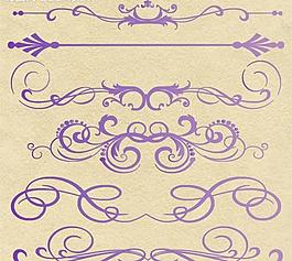 欧式花纹s 矢量图片