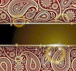 金色欧式花纹图片