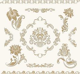欧式花纹花边图片