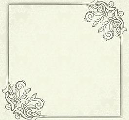 欧式花纹 边框图片