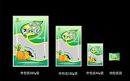 热带果肉糕包装图片