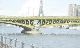 欧式建筑桥图片
