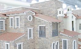 欧式建筑模型图片