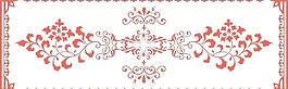 欧式花纹边框装饰图片