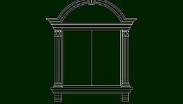 欧式构造 窗套图片