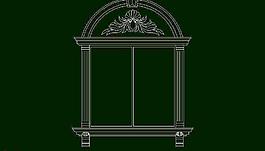 欧式构造 窗套图片