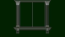 欧式构造 窗套图片