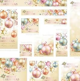 美丽的圣诞节装饰元素02矢量