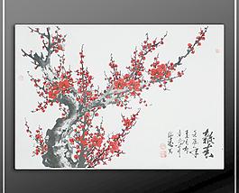国画梅花图片