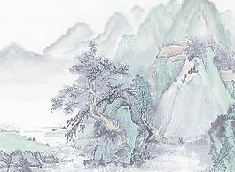 水墨山水画图片