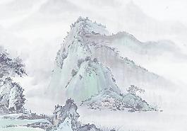 水墨山水画图片