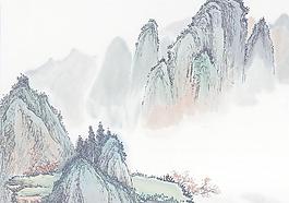 水墨山水画图片
