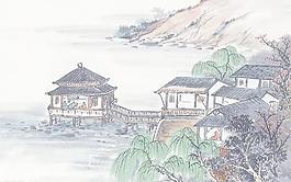 水墨山水画图片