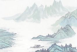 水墨山水画图片