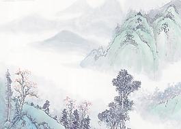 水墨山水画图片