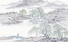 水墨山水画图片
