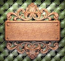 欧式古典花纹背景图片