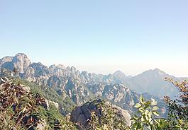 黄山旅游如 黄山一角图片