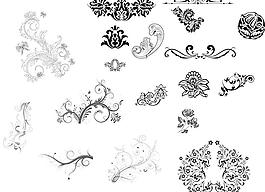 欧式花纹花边图片