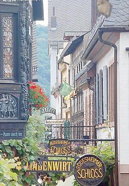 欧式楼房 特写图片