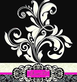 欧式花纹矢量素材 欧图片