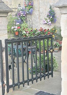 欧式楼房 特写图片