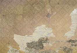 欧式复古花纹墙纸图片