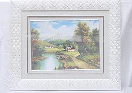 油画 相框画 欧式画图片